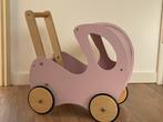Playwood houten poppenwage roze, Ophalen, Zo goed als nieuw