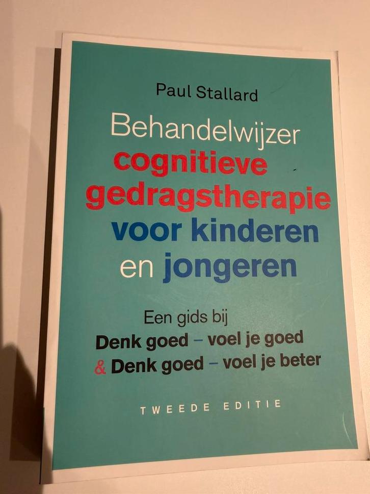 Boek Behandelwijzer cognitieve gedragstherapie Paul Stallard, Boeken, Psychologie, Zo goed als nieuw, Ophalen of Verzenden