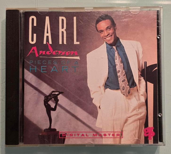 Carl Anderson - Pieces of a Heart CD, Cd's en Dvd's, Cd's | R&B en Soul, Zo goed als nieuw, 1980 tot 2000, Ophalen of Verzenden