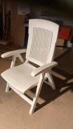 Tuinstoelen weinig gebruikt. 4 stuks. Merk AQUARIUS, Ophalen, Zo goed als nieuw, Kunststof