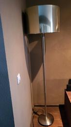 Zilverkleurige Staande Lamp, Huis en Inrichting, Ophalen, Zo goed als nieuw, Metaal, Modern