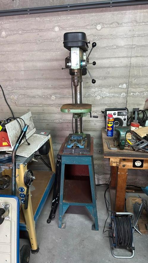 Kolomboormachine VSA, Doe-het-zelf en Verbouw, Gereedschap | Boormachines, Gebruikt, Kolomboormachine, 400 tot 600 watt, Variabele snelheid
