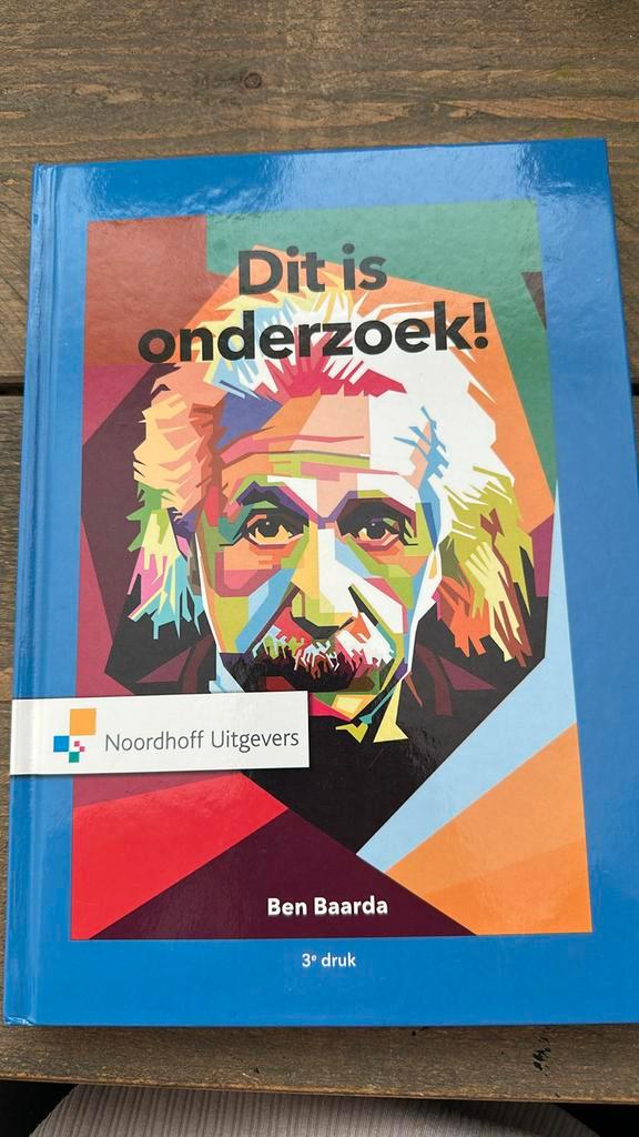 Ben Baarda - Dit is onderzoek!, Boeken, Studieboeken en Cursussen, Zo goed als nieuw, Ophalen of Verzenden