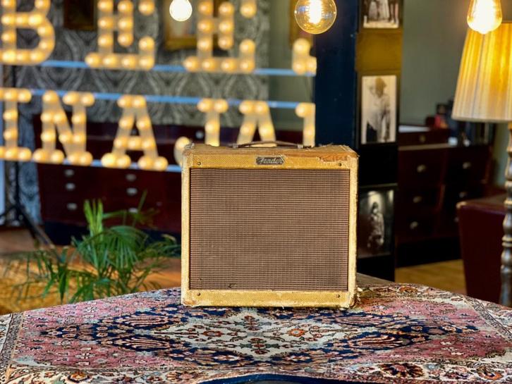 1958 Fender Princeton 5F2-A BIG BOX Tube Amplifier, Muziek en Instrumenten, Versterkers | Bas en Gitaar, Gebruikt, Gitaar, Minder dan 50 watt