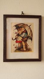 Schilderijtje HUMMEL Kindertjes <> Originele Reproductie, Verzamelen, Ophalen of Verzenden, Zo goed als nieuw, Hummel