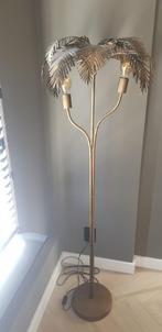 Te koop goudkleurig staanlamp, Ophalen of Verzenden, Zo goed als nieuw, Minder dan 100 cm