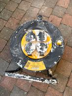 Verlengsnoer haspel met 4 stopcontacten, Ophalen, Gebruikt, Kabel of Snoer