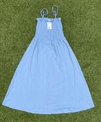 Nieuw H&M jurk lichtblauw met gesmokt lijfje. Maat XS, Kleding | Dames, Nieuw, Maat 34 (XS) of kleiner, Blauw, H&M