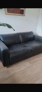 Leren bank - Gelderland, Huis en Inrichting, Banken | Bankstellen, Gebruikt, 150 tot 200 cm, Driepersoons, Ophalen of Verzenden