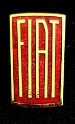 Fiat pin- conisch rood emaille, Verzenden, Nieuw, Transport, Speldje of Pin