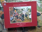 Puzzel Pieter Breughel 'een vlaamse kermis'1500 stukjes, Ophalen, 500 t/m 1500 stukjes, Zo goed als nieuw, Legpuzzel