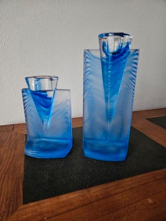 Set Kosta Boda Kandelaars Zweden, Antiek en Kunst, Kunst | Designobjecten, Ophalen