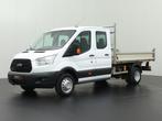 Ford Transit 2.0TDCI 170PK Dubbele Cabine Kipper | 7-Persoon, Auto's, Bestelauto's, Te koop, Airconditioning, 2000 cc, 3500 kg