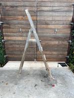 Aluminium Klustrap / Schilders Trap, Doe-het-zelf en Verbouw, Ladders en Trappen, Ophalen, Gebruikt, Trap, Opvouwbaar of Inschuifbaar