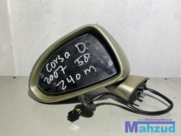OPEL CORSA D links beige Z40M spiegel buitenspiegel 06-14 beschikbaar voor biedingen