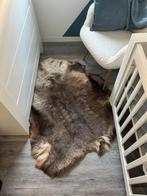 Vloerkleed scandinavisch hert/dierenvacht, 100 tot 150 cm, Bruin, Ophalen of Verzenden, Zo goed als nieuw