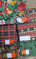 Quilt en patchwork lapjes kerst, Ophalen of Verzenden, Zo goed als nieuw, 30 tot 120 cm, Katoen
