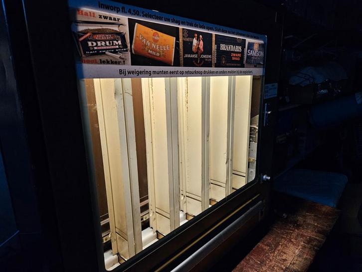 Sielaff & Co Shag Sigarettenautomaat uit de jaren 70e/80e., Verzamelen, Automaten | Overige, Gebruikt, Ophalen