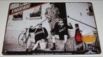 KWAREMONT : Metalen Bord Kwaremont Bier - Pittig Blond 6,6%, Verzamelen, Biermerken, Verzenden, Nieuw, Reclamebord, Plaat of Schild