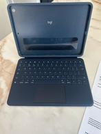 Logitech Rugged Combo 3 Touch toetsenbord en hoes 10,2 inch, Opvouwbaar, Ophalen of Verzenden, Zo goed als nieuw, Qwerty