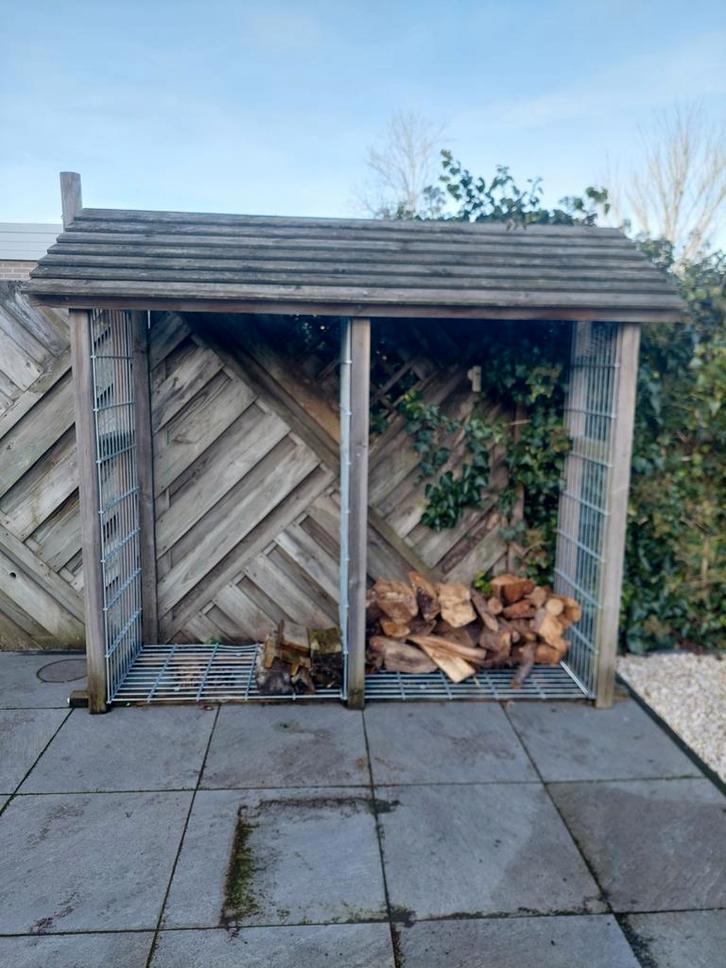 HOUTHOK geïmpregneerd  (240 X 210 X 40), Tuin en Terras, Haardhout, Minder dan 3 m³, Ophalen