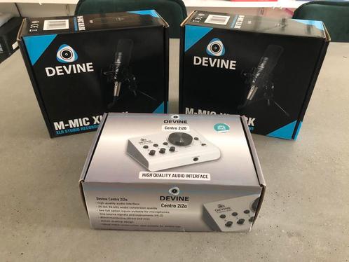Devine Podcast Set - Nieuw!, Muziek en Instrumenten, Microfoons, Nieuw, Studiomicrofoon, Ophalen of Verzenden