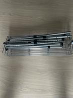 Metalen rek met manden, Ophalen of Verzenden, Gebruikt