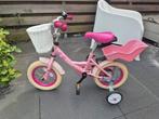 12 inch meisjesfiets, Fietsen en Brommers, Fietsen | Kinderfietsjes, Ophalen, Gebruikt, Minder dan 16 inch, Zijwieltjes
