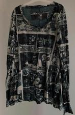 Rundholz tuniek "Comic", Verzenden, Zwart, Maat 46/48 (XL) of groter, Rundholz