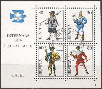 Zwitserland blok No.22 O. ADV. no.87 T.   beschikbaar voor biedingen