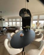 Echt Eiken Ovaal Tafel 260x120cm showroommodel 1875 nu 575,-, Huis en Inrichting, 100 tot 150 cm, Eikenhout, Ophalen of Verzenden