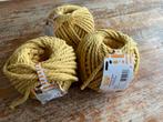 Macrame Touw - Mosterdgeel - 3 Bollen - Nieuw, Hobby en Vrije tijd, Breien en Haken, Ophalen of Verzenden, Nieuw, Breien of Haken