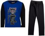 Frendz pyjama shirt en broek Talking Tom maat 98-104, Nacht- of Onderkleding, Jongen of Meisje, Ophalen of Verzenden, Nieuw