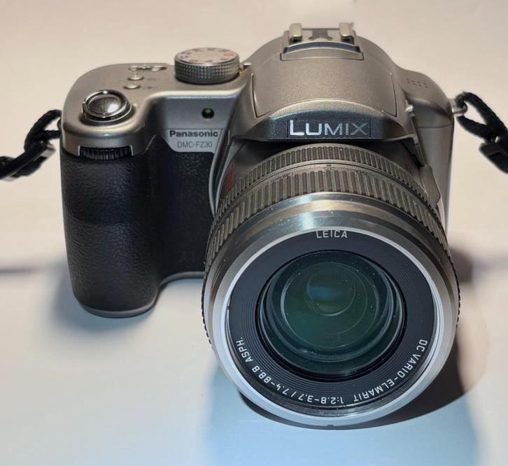 Panasonic Lumix DMC-FZ30 digitale camera, Audio, Tv en Foto, Fotocamera's Digitaal, Gebruikt, Spiegelreflex, Overige Merken, 8 keer of meer