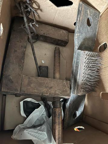 Antiek Houten Gereedschap - Zie Foto's beschikbaar voor biedingen