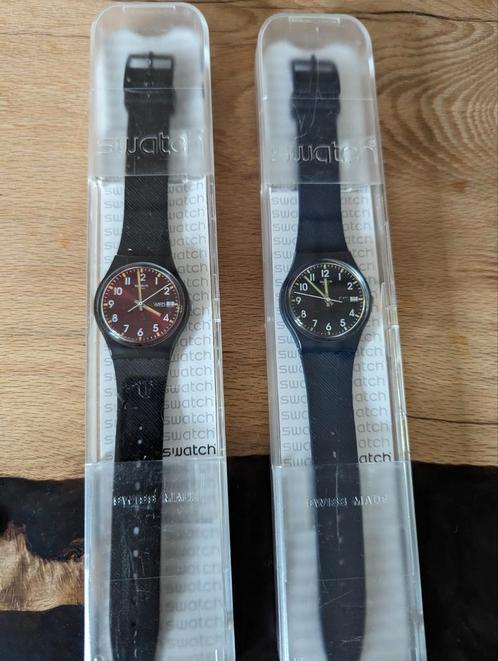 2x swatch sir blue en red horloge, Sieraden, Tassen en Uiterlijk, Horloges | Kinderen, Zo goed als nieuw, Jongen of Meisje, Ophalen of Verzenden