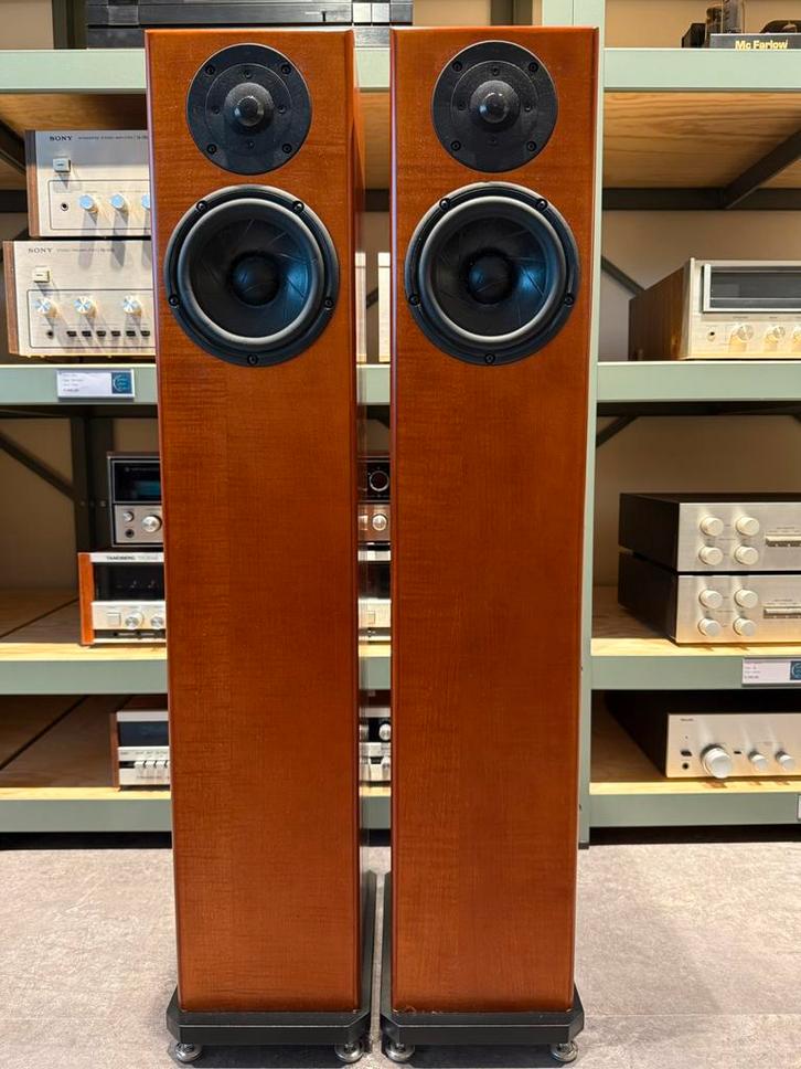 Totem Hawk, mooie staat, met garantie, Audio, Tv en Foto, Luidsprekers, Zo goed als nieuw, Front, Rear of Stereo speakers, 120 watt of meer