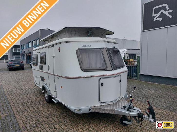 Eriba Touring Troll 550, Caravans en Kamperen, Caravans, Bedrijf, tot en met 3, Treinzit, Eriba, Dwarsbed, Overige typen, 4 tot 5 meter