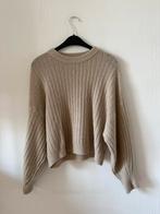 Naïs valeb beige gebreide trui sweater Maat S/M, Kleding | Dames, Ophalen of Verzenden, Gedragen, Maat 38/40 (M), Beige