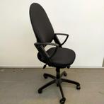Gispen bureaustoel - nieuwe stof zwart kantoorstoel, Ophalen, Gebruikt, Zwart
