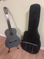 Zelf vastgestelde akoestosche gitaar met standaard en tas, Ophalen, Zo goed als nieuw, Klassieke of Spaanse gitaar