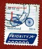 3151 - Nederl. Iconen Intern. '14 - Fiets - gebr, Postzegels en Munten, Postzegels | Nederland, Ophalen of Verzenden, Na 1940