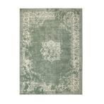 Groen perzische print tapijt, Ophalen, 100 tot 150 cm, 200 cm of meer, Zo goed als nieuw