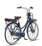 Donkerblauwe Crown Venice E bike, Gebruikt, 51 tot 55 cm, 50 km per accu of meer, Ophalen
