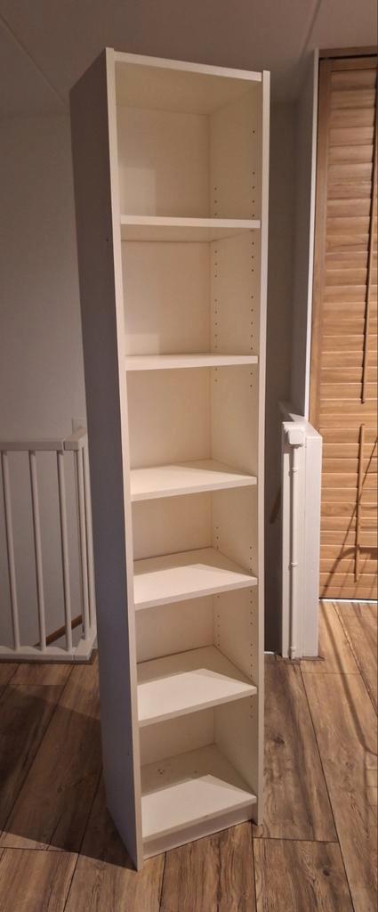 Billy Ikea open boekenkast, kast wit 40x28x202cm, Huis en Inrichting, Kasten | Boekenkasten, Gebruikt, Minder dan 50 cm, 200 cm of meer