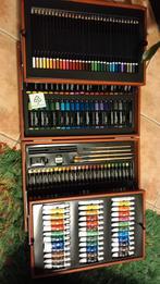 Prachtige schilder teken kist, Hobby en Vrije tijd, Tekenen, Ophalen of Verzenden, Zo goed als nieuw