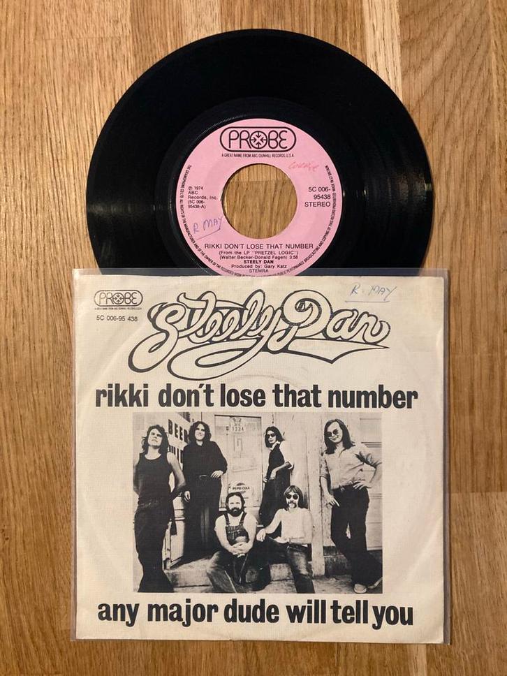 Steely Dan - Rikki don’t loose that number, Cd's en Dvd's, Vinyl Singles, Single, 7 inch, Ophalen of Verzenden