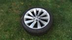 Volkswagen Caddy,Passat alu velgen,winterbanden 18 inch, Ophalen, 18 inch, Gebruikt, Banden en Velgen