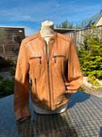 Arma blazer | leer | cognac | maat 42, Kleding | Dames, Arma, Ophalen, Maat 42/44 (L), Bruin