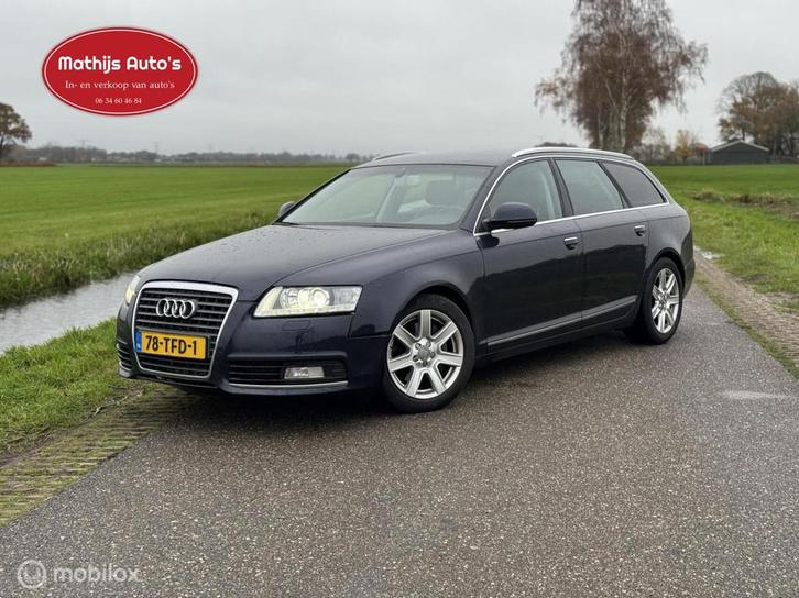 Audi A6 Avant 2.0 TDI Leder Automaat Ex. BPM!, Auto's, Audi, Bedrijf, Te koop, A6, ABS, Airbags, Airconditioning, Alarm, Centrale vergrendeling